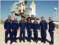 Die STS-108 Besatzung