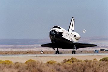 Landung von STS-92/DISCOVERY