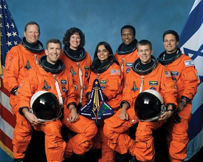 Die Besatzung von STS-107