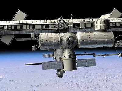 DRAGON-Kapsel an der ISS