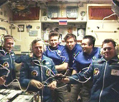Ankunft auf der ISS