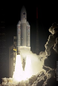 Start der Ariane 5 mit 

ROSETTA