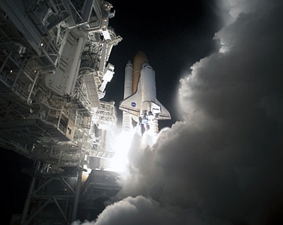 Start von STS-131