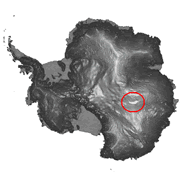 Der Wostoksee in der Antarktis