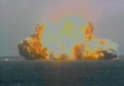Explosion der Sea Launch ZENIT