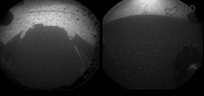 Erste Bilder vom Mars