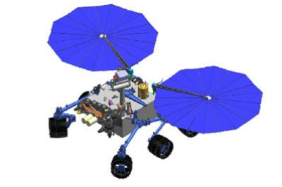 Der

Rover mit dem Namen Astrobiologischer Mars-Exploratorspreicher