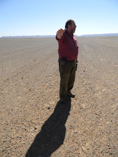 Gian 

Gabriele Ori, der Organisator der Marokko-Exkursion zum Testen der knftigen  

ExoMars-Ausrstung.
