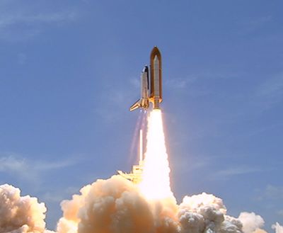 Start von STS-132