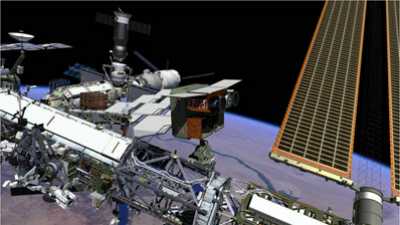 Das

VASIMR-Triebwerk auf der ISS